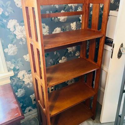 Sale Photo Thumbnail #21: Fold-up Mission Bookcase