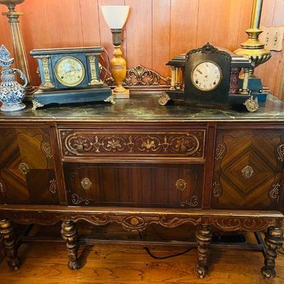 Sale Photo Thumbnail #5: Antique Art Deco Buffet