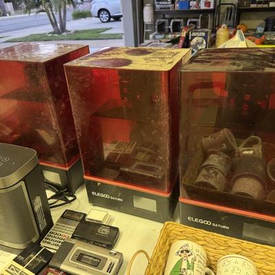 Sale Photo Thumbnail #15: Elegoo Saturn 3d printers