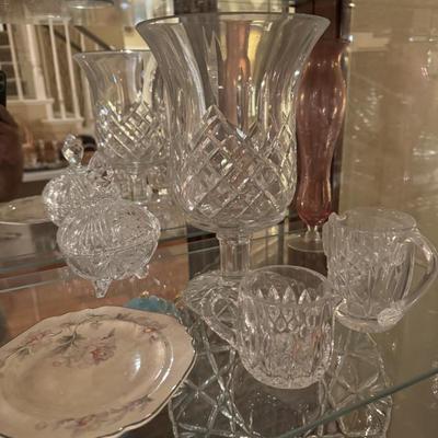 Sale Photo Thumbnail #7: Crystal vases