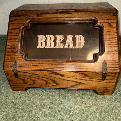 Wood Breadbox