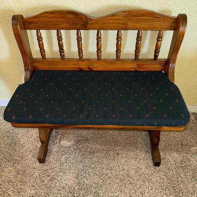 Wood Bench