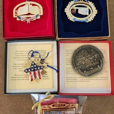 Oklahoma Ornaments 