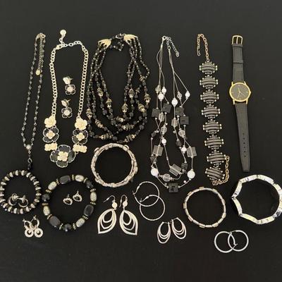 Black + Silver Costume