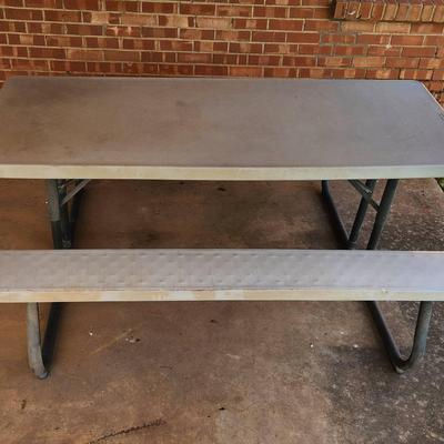 Plastic Picnic Table