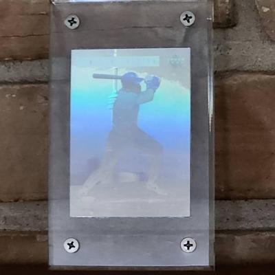 Holographic Baseball Card