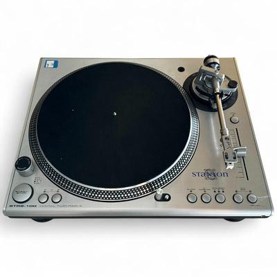 Stanton STR8-100 DJ Turntable w/ Key Correction