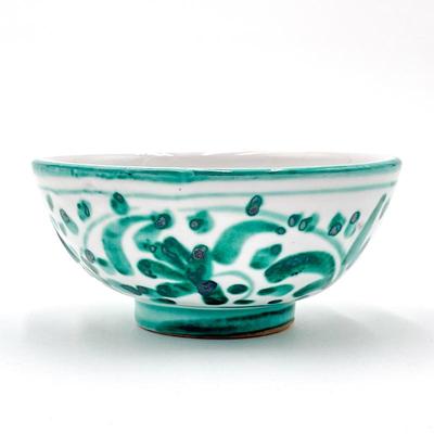 Italian Handmade Hand-Painted Pottery Bowl