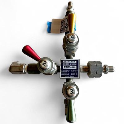 Matheson Cross Purge Model 4774 w/ Fittings & Valves