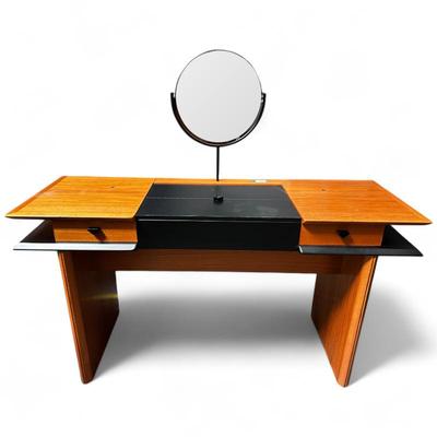 Mid-Century Scandinavian Teak Vanity Table