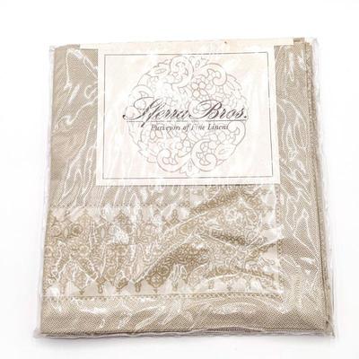 Sferra Bros Venetian Scroll 100% Cotton Napkins, 4 Pcs