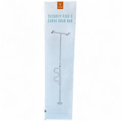 Stander Security Pole & Curve Grab Bar