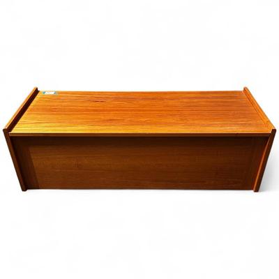 Teak Blanket Box Cedar-Lined Chest, Danish, 1970s