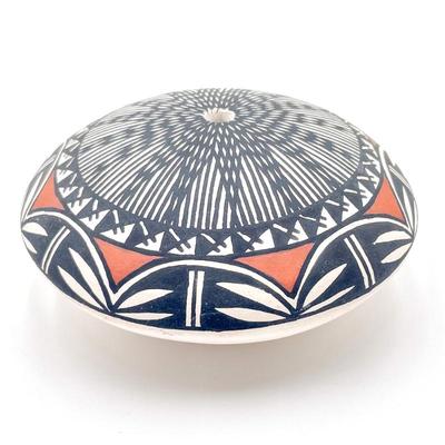 Acoma Pueblo Seed Pot by Frances Concho, Signed