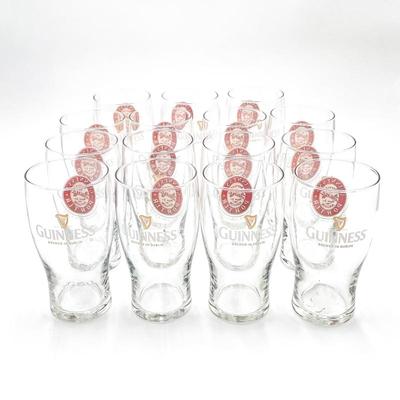 15 Guinness Porter Harp Logo Beer Glasses