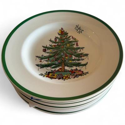 12 Spode Christmas Tree Plates S3324 P