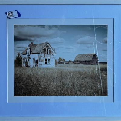 Hobby Lobby Framed Photograph of Abandoned Farmhouse