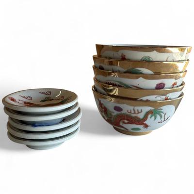 Vintage Chinese Restaurant Ware Dishes & Bowls