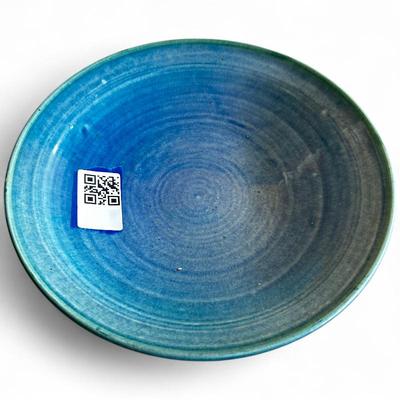 Studio Pottery Bowl w/ Crackle Glaze