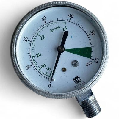 Vintage USG U.S. Gauge PSI/MPa Pressure Gauge