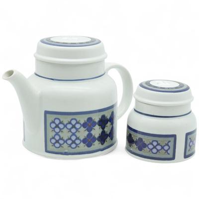 Royal Doulton Tangier Teapot & Sugar Bowl Set