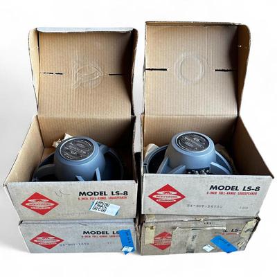 4 Electro-Voice Wolverine LS-8 Full-Range Speakers