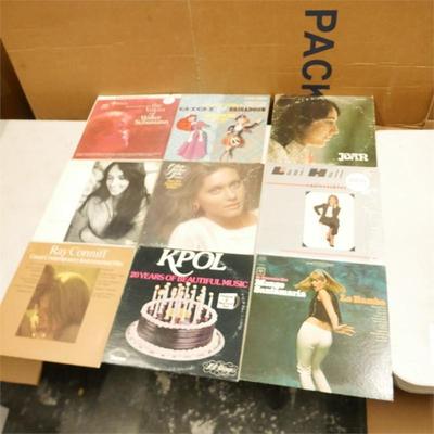 Lot Of 9 Assorted Vinyl Records ft. Joan Baez, Olivia Newton, Lani Hall + More