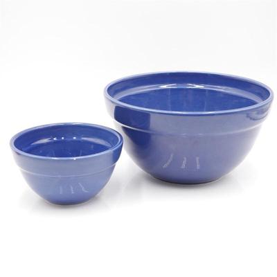 Pair Of Pfaltzgraff Cobalt Blue Bowls
