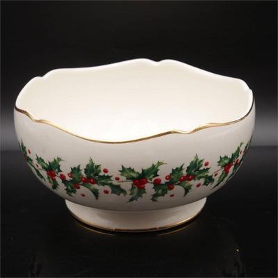 Lenox Holly Berry Bowl for Teleflora 75th Anniversary 2009
