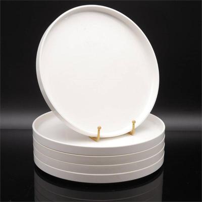 Heller White Stacking Plates, 5-Piece Set