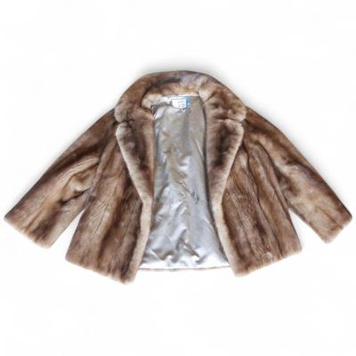 Sale Photo Thumbnail #47: Lunaraine EMBA Natural Demi-Buff Mink Fur Jacket