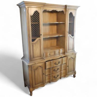 Sale Photo Thumbnail #4: French Provincial Style Buffet & Hutch by White Furniture