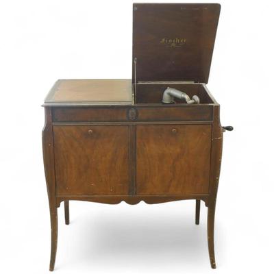 Sale Photo Thumbnail #79: Fischer Talking Machine Phonograph Cabinet