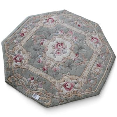 Sale Photo Thumbnail #67: Handmade Octagonal Wool Rug, Royal Palace