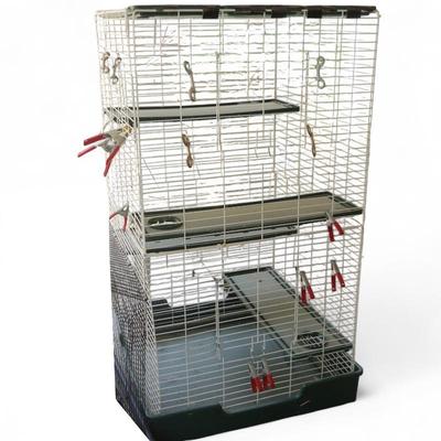 Sale Photo Thumbnail #108: Multi-Tier Metal Bird Cage