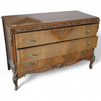 Sale Photo Thumbnail #18: White Furniture Co. French Provincial Walnut Dresser