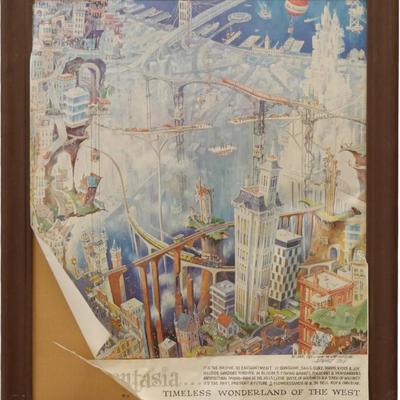 Sale Photo Thumbnail #26: 1960s Albert Tolf Autographed 'San Frantasia' Poster