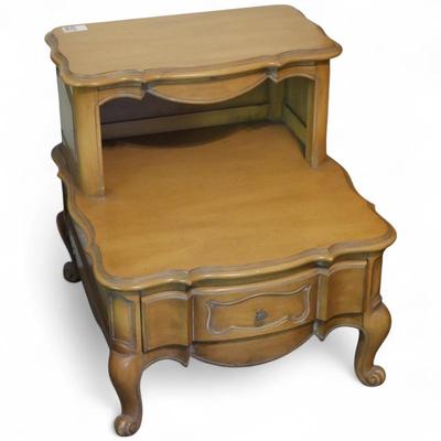 Sale Photo Thumbnail #37: French Provincial Side Table by White Furniture Co