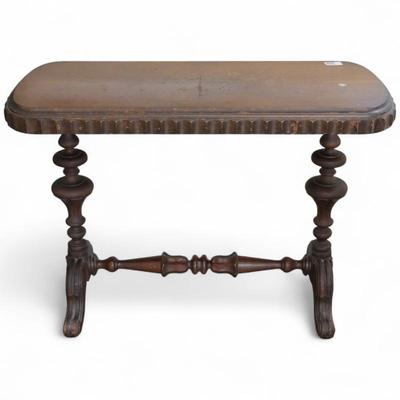 Sale Photo Thumbnail #51: Brandt Furniture Sofa Table with Trestle Base