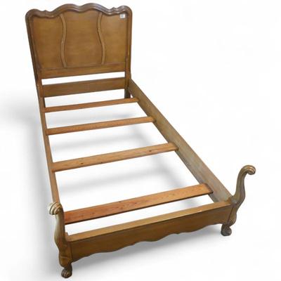 Sale Photo Thumbnail #38: Vintage French Provincial Style Twin Bed Frame