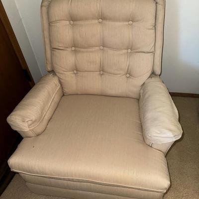 Cream Recliner #1