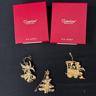 24 Karat Gold Finish