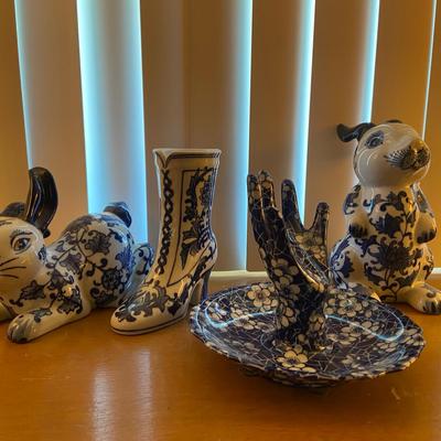 Blue Boot, Bunnies, & More