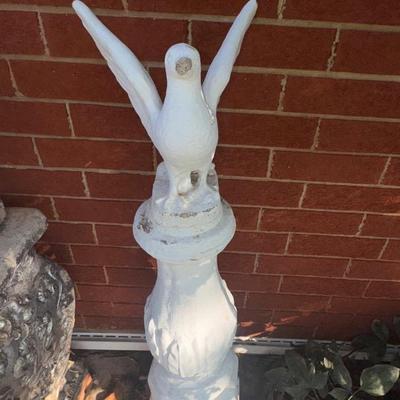 Injured Dove Statue 