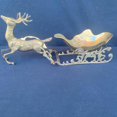 Solid Brass Sleigh