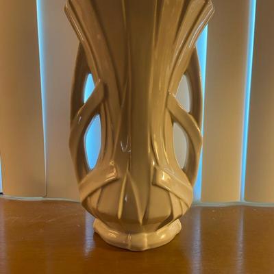 White McCoy Vase