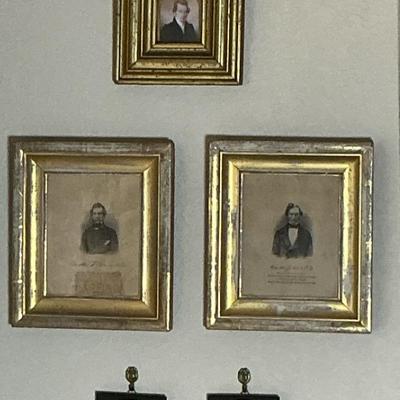 Antique Framed Portraits #1