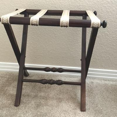 Wooden Suitcase Holder