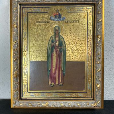 Mary Magdalene With Spices To Anoint Jesus Body At The Tomb