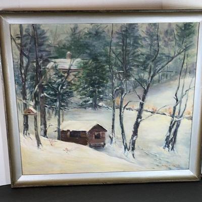 Poughkeepsie NY Winter Scene